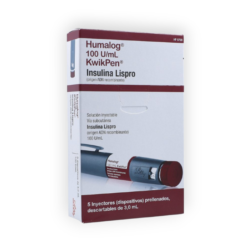 HUMALOG 100U/ML CATRIDG 5 CAR