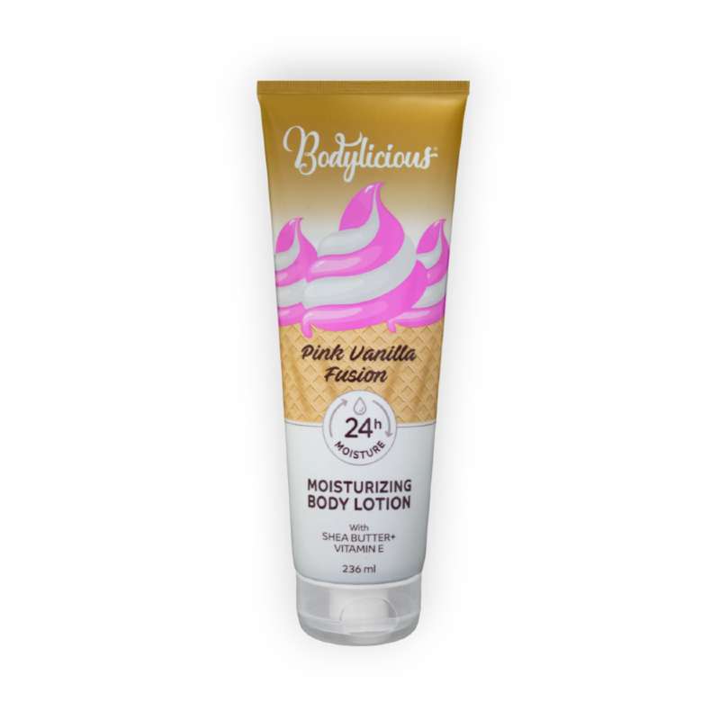 BODYLICIOUS (PINK VANILLA FUSION) MOISTURIZING BODY LOTION 236ML