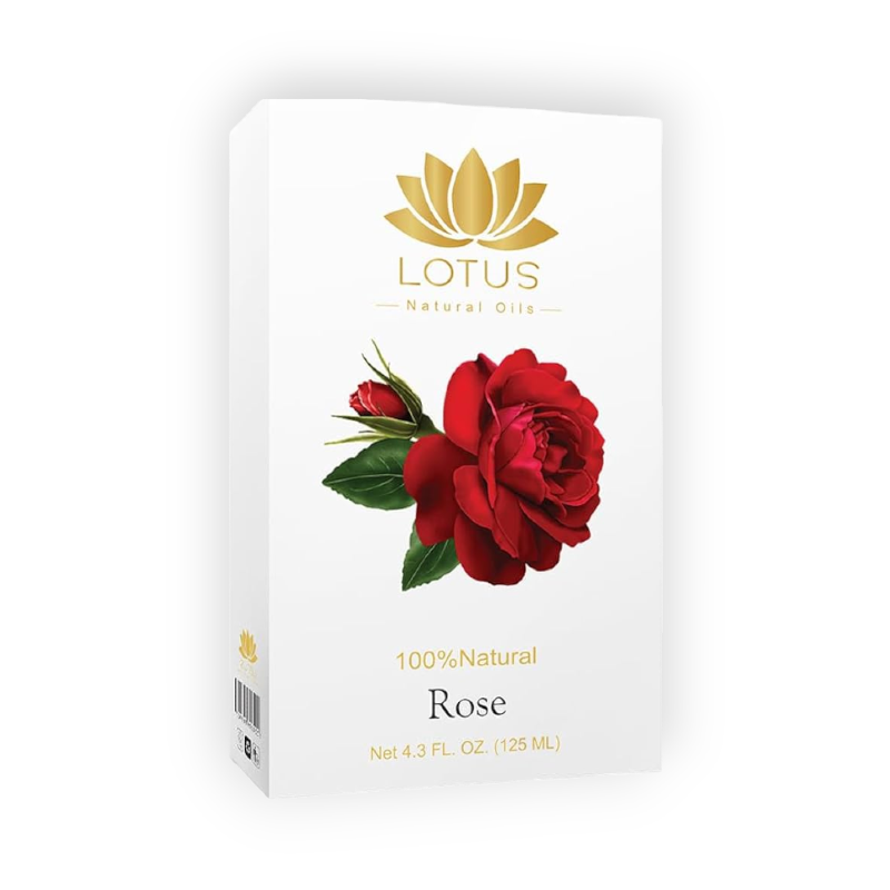 LOTUS NATURAL OIL (ROSE) 125ML ورد