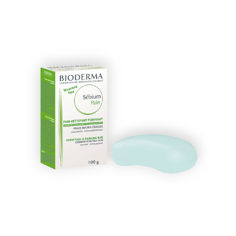 BIODERMA SEBIUM PAIN CLEANSING BAR 100GM