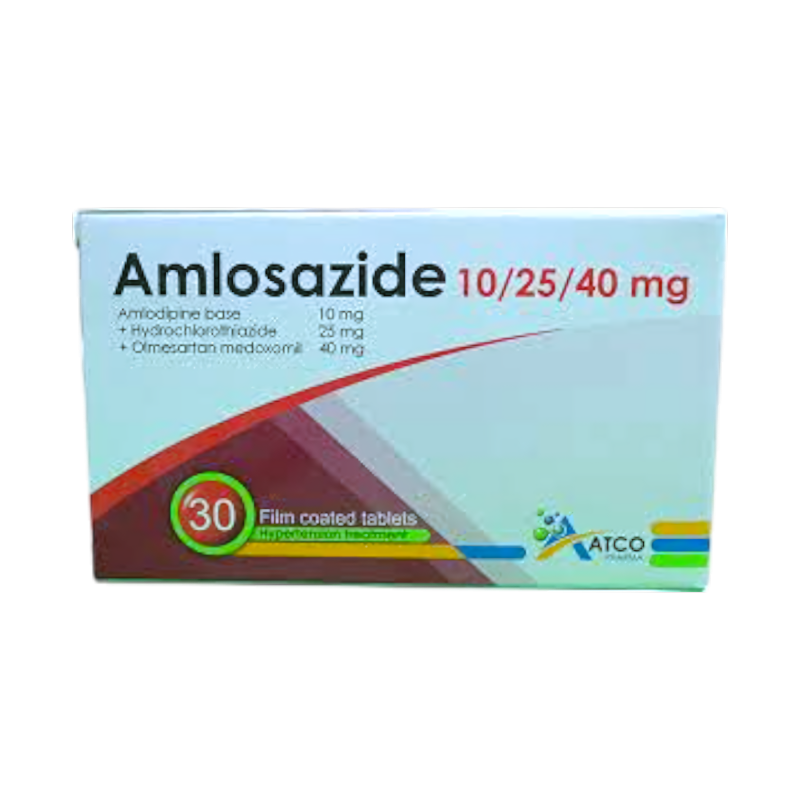 AMLOSAZIDE 10   25   40 MG 30 TAB