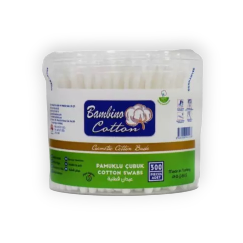 BAMBINO COTTON 300PCS قطن اذن
