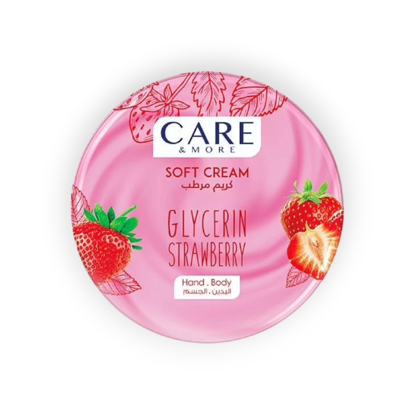 CARE MORE SOFT CREAM (STRAWBERRY) 125ML