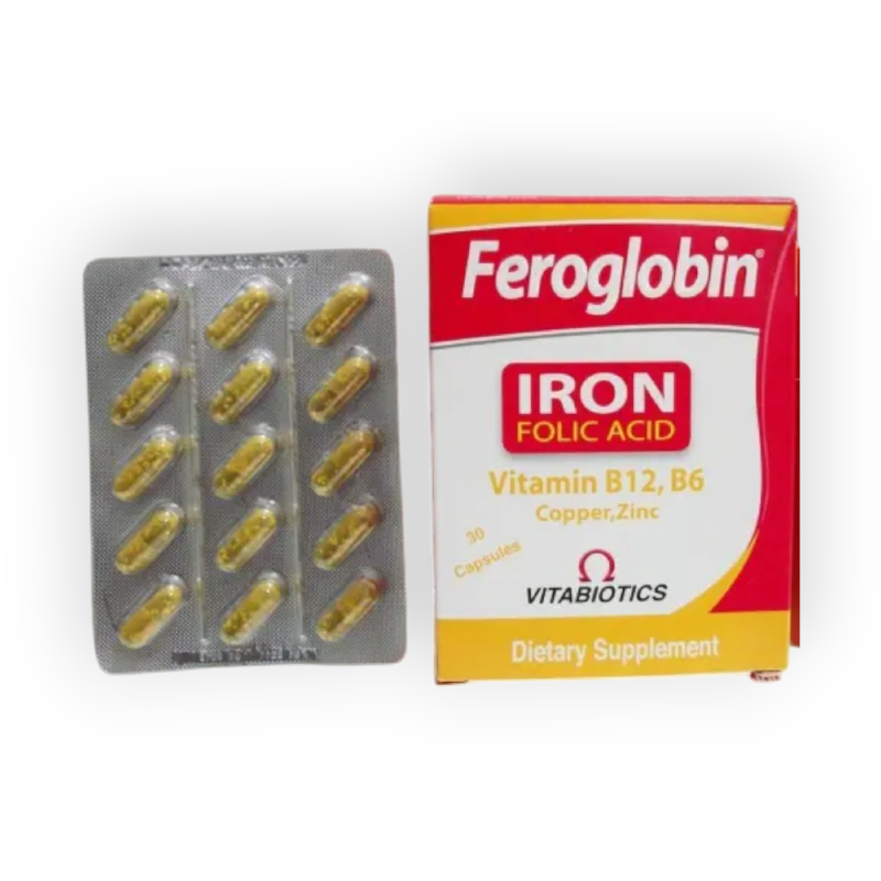 FEROGLOBIN 30 CAPSULES