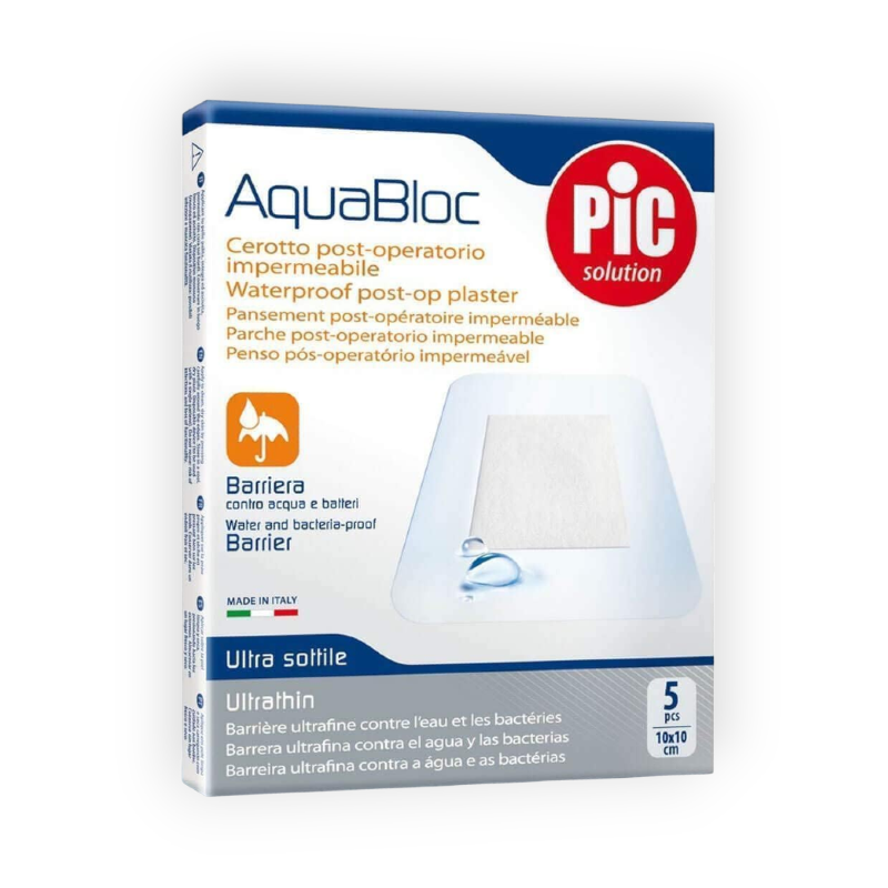 PIC AQUA BLOC PLAST ANTI-WATER&PACTERIA 10X10 50PC