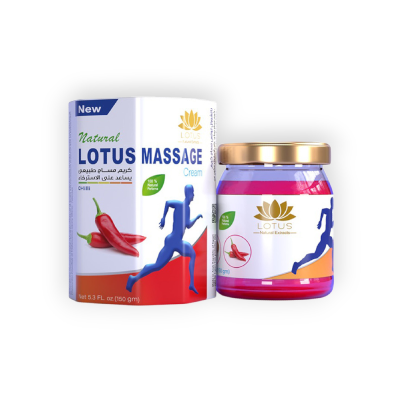 LOTUS MASSAGE COLOCYNTH 150GM الحنضل والفلفل الحار