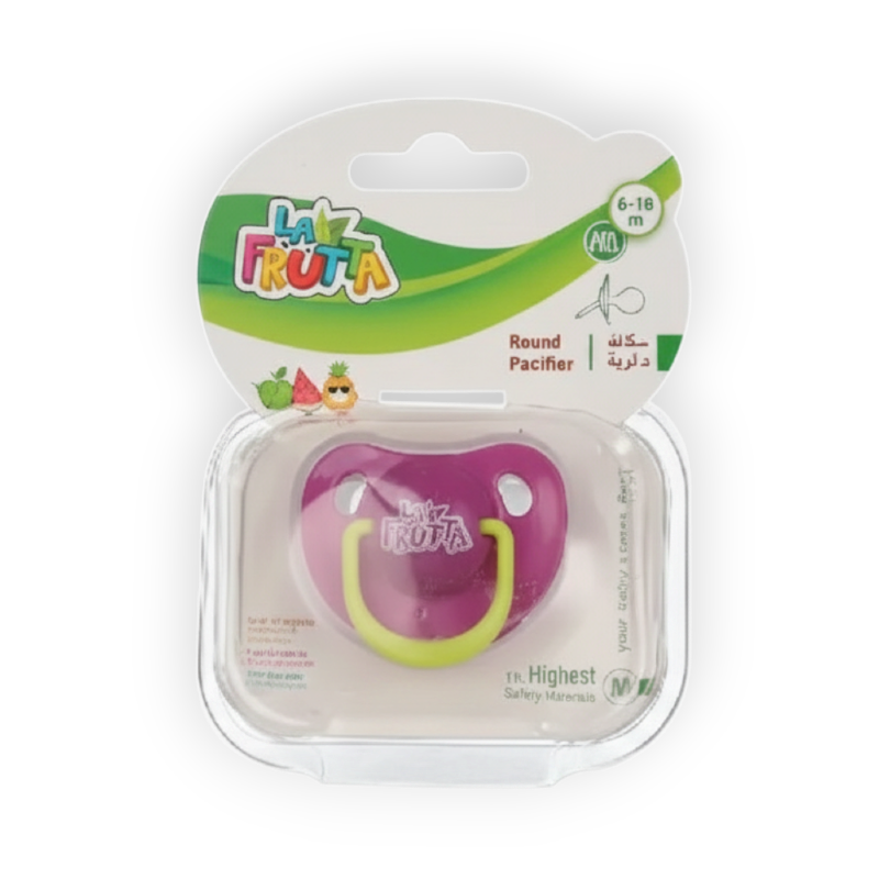 LA FRUTTA ROUND PACIFIER MONTH 6-18 22297